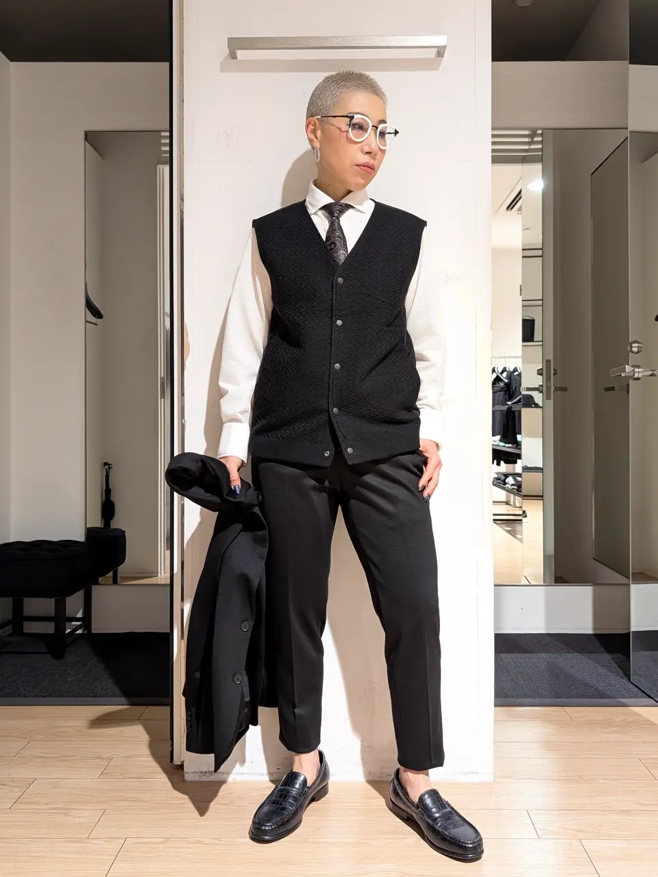 JOSEPH HOMME 橋本 コーディネート画像