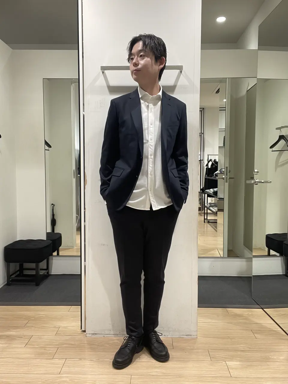 JOSEPH HOMME 佐藤健人 コーディネート画像