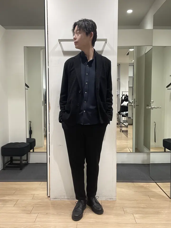 JOSEPH HOMME 佐藤健人 コーディネート画像