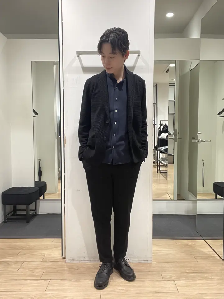 JOSEPH HOMME 佐藤健人 コーディネート画像