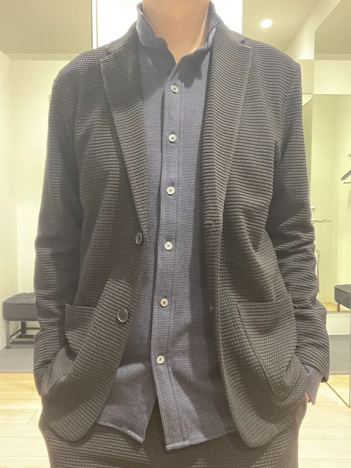 JOSEPH HOMME 佐藤健人 コーディネート画像