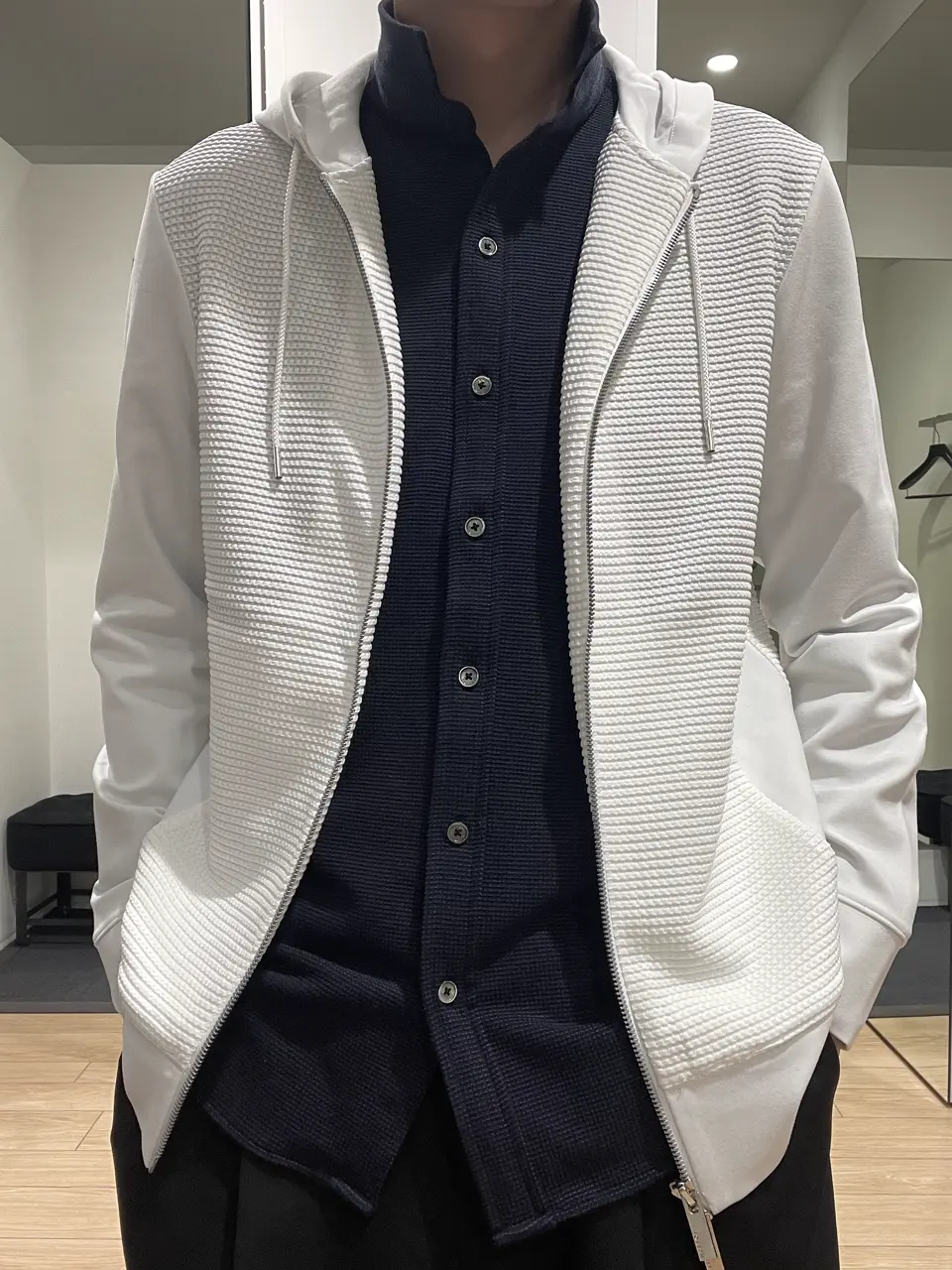 JOSEPH HOMME 佐藤健人 コーディネート画像