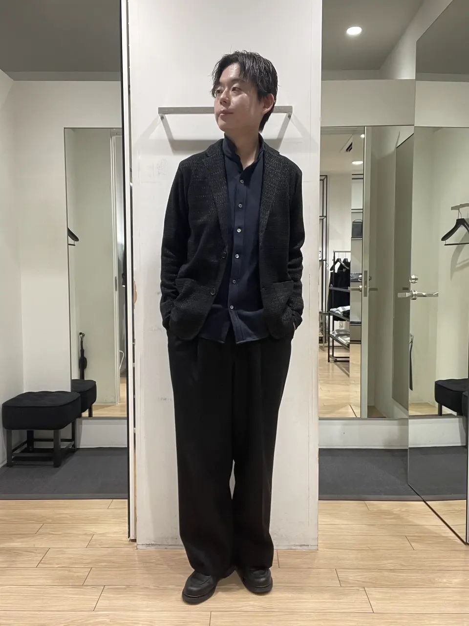 JOSEPH HOMME 佐藤健人 コーディネート画像