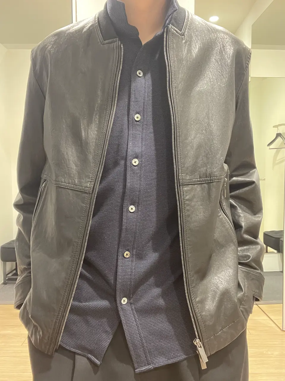 JOSEPH HOMME 佐藤健人 コーディネート画像