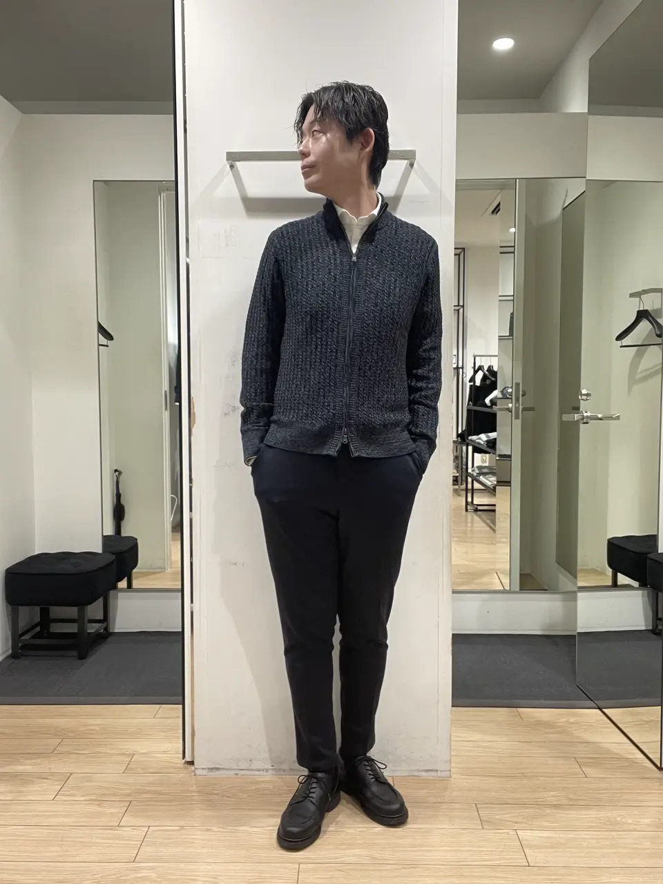 JOSEPH HOMME 佐藤健人 コーディネート画像