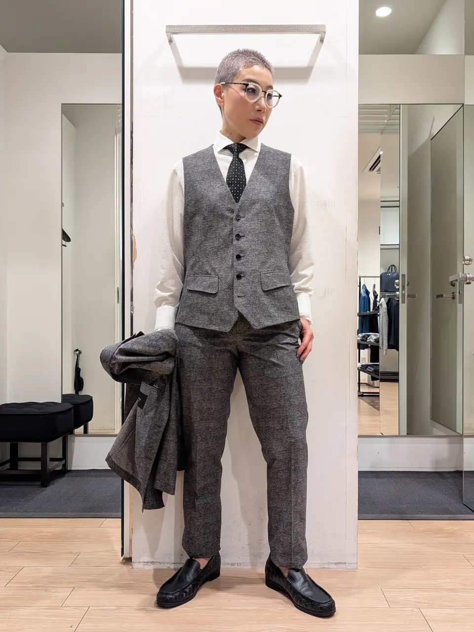 JOSEPH HOMME 橋本 コーディネート画像