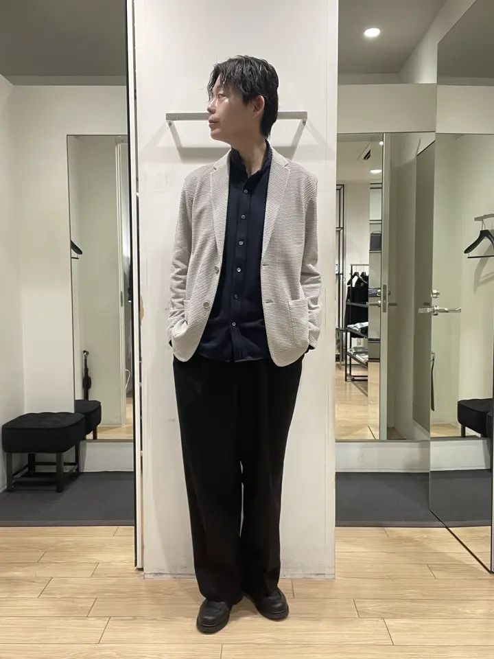 JOSEPH HOMME 佐藤健人 コーディネート画像