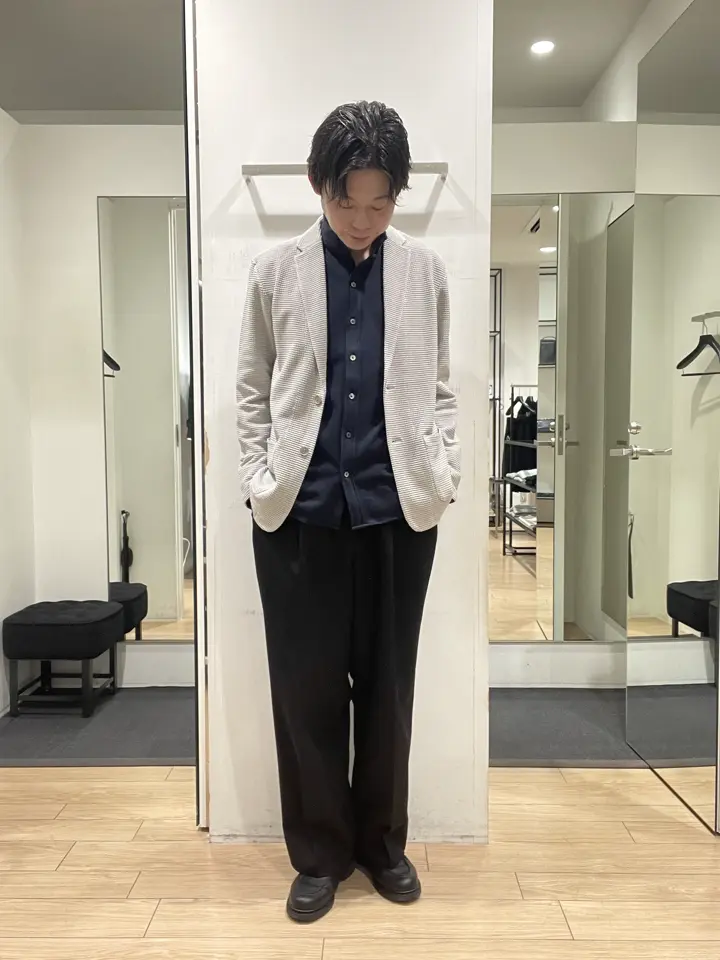 JOSEPH HOMME 佐藤健人 コーディネート画像