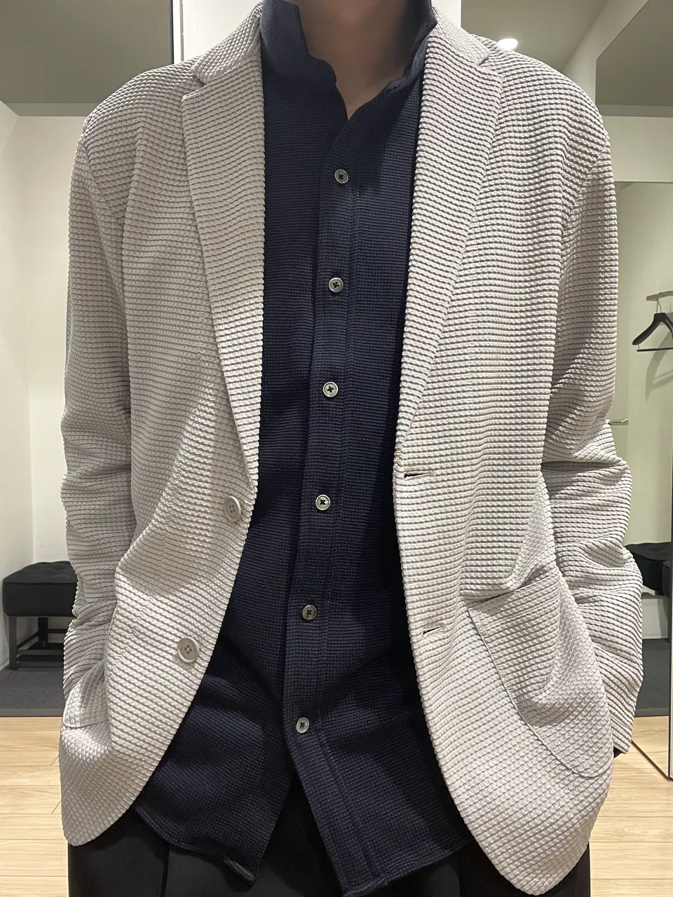 JOSEPH HOMME 佐藤健人 コーディネート画像