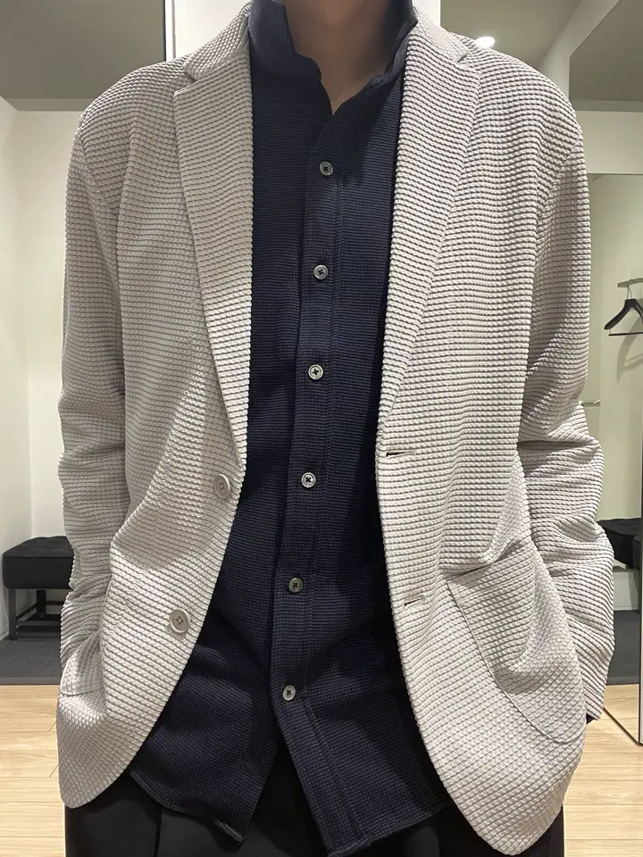 JOSEPH HOMME 佐藤健人 コーディネート画像