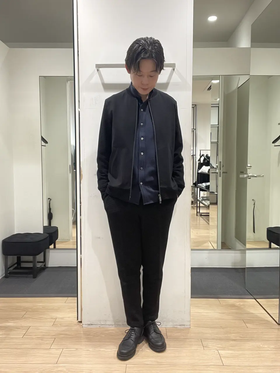 JOSEPH HOMME 佐藤健人 コーディネート画像