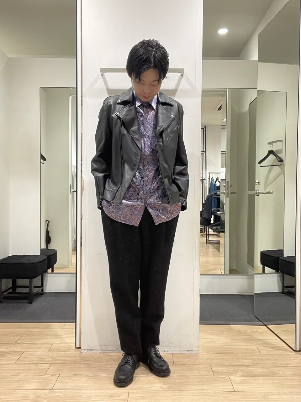 JOSEPH HOMME 佐藤健人 コーディネート画像