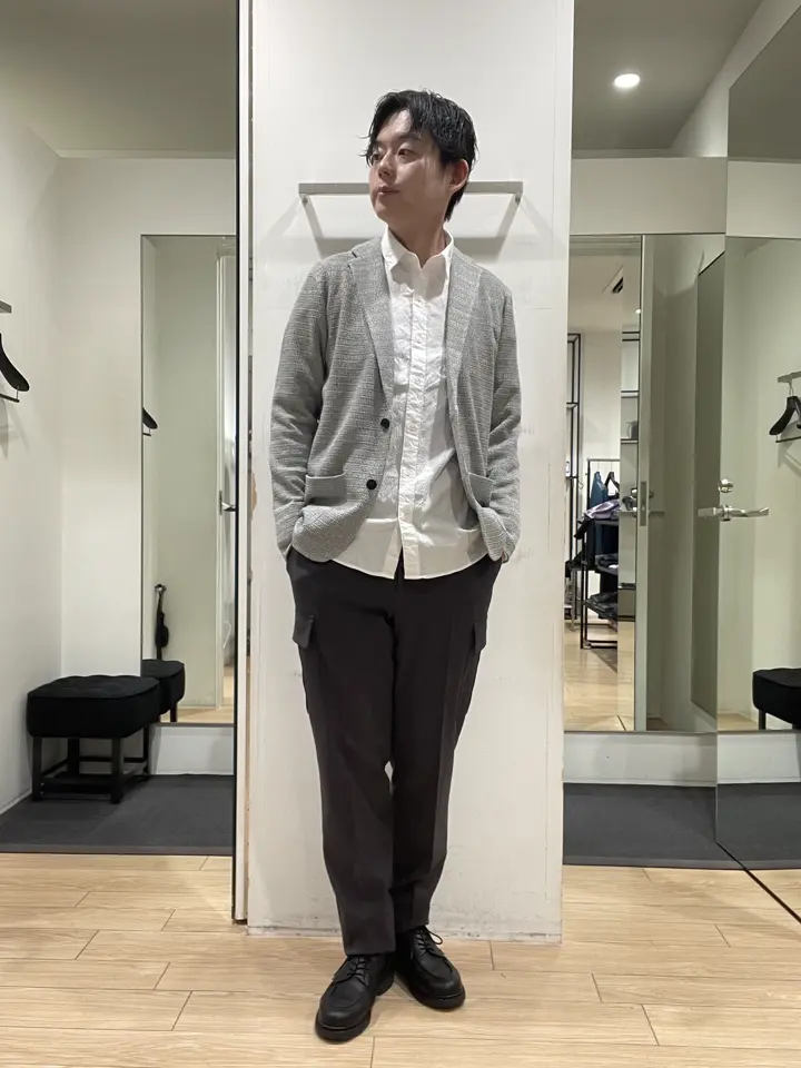 JOSEPH HOMME 佐藤健人 コーディネート画像