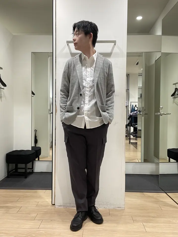 JOSEPH HOMME 佐藤健人 コーディネート画像