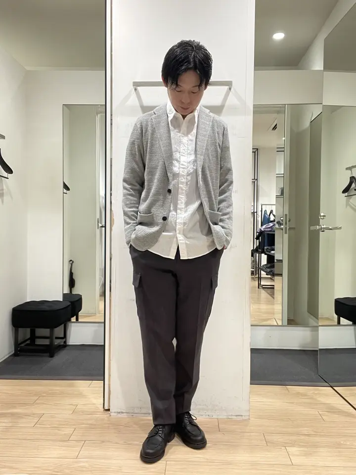 JOSEPH HOMME 佐藤健人 コーディネート画像