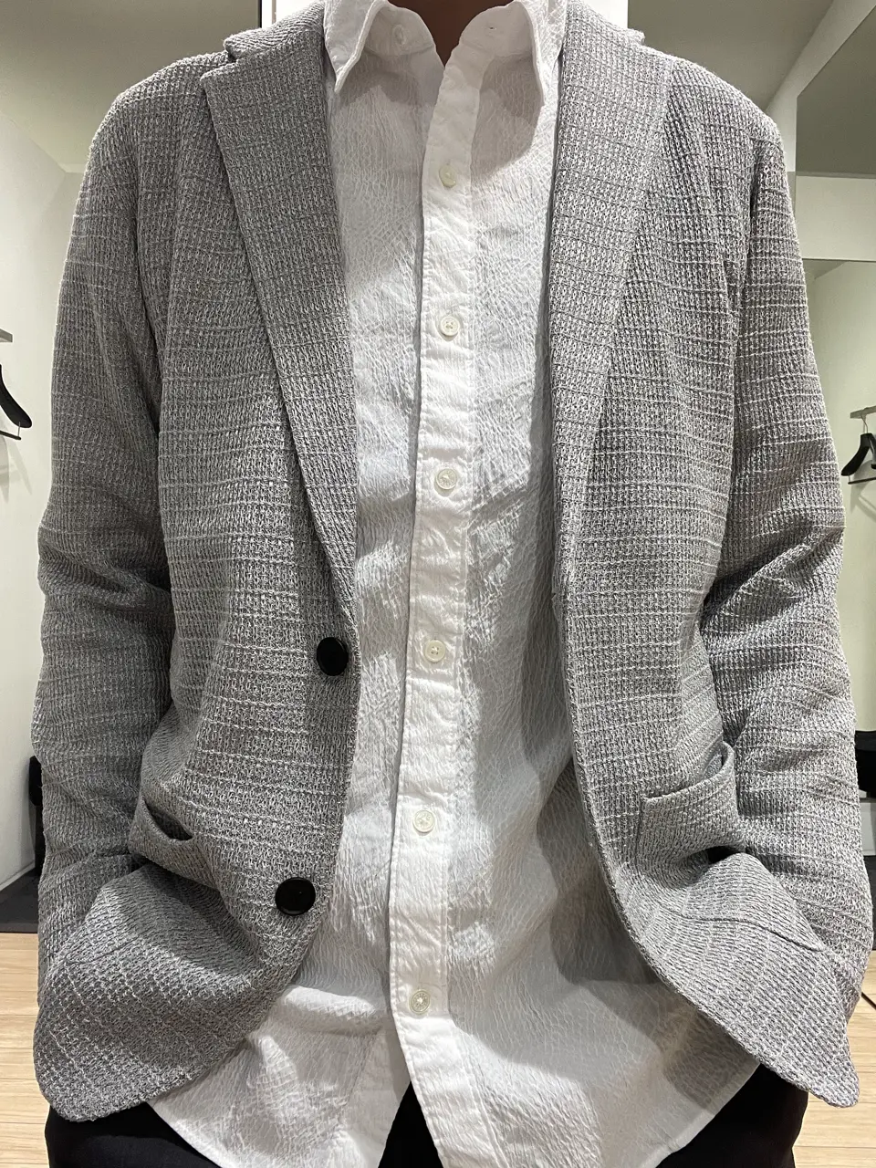 JOSEPH HOMME 佐藤健人 コーディネート画像