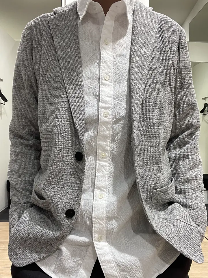 JOSEPH HOMME 佐藤健人 コーディネート画像