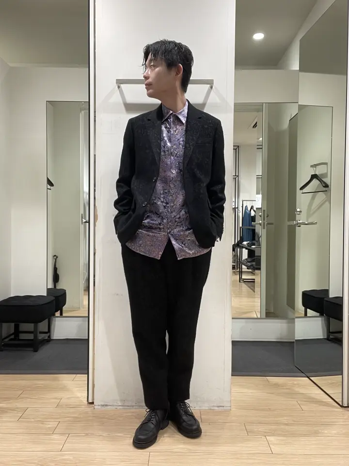 JOSEPH HOMME 佐藤健人 コーディネート画像