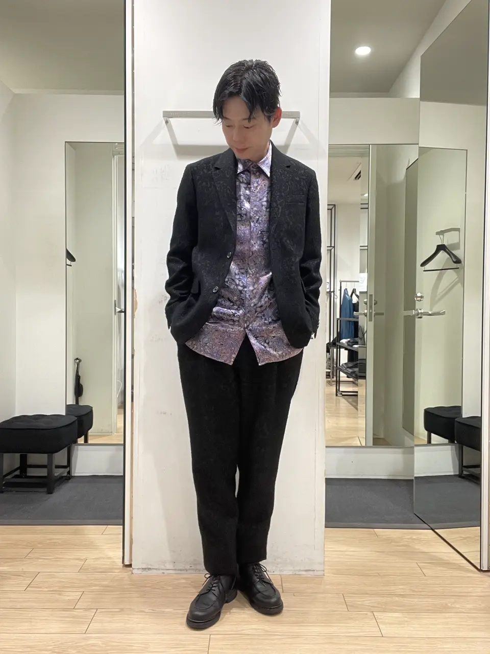 JOSEPH HOMME 佐藤健人 コーディネート画像