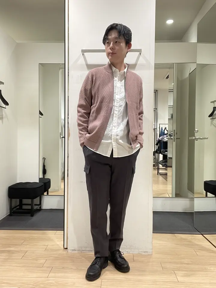 JOSEPH HOMME 佐藤健人 コーディネート画像