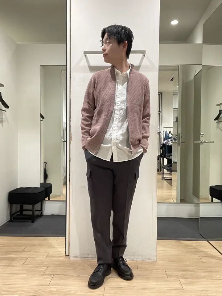 JOSEPH HOMME 佐藤健人 コーディネート画像