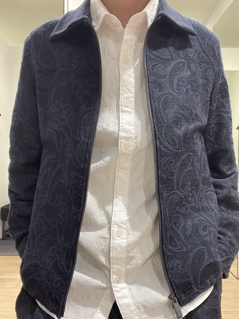 JOSEPH HOMME 佐藤健人 コーディネート画像