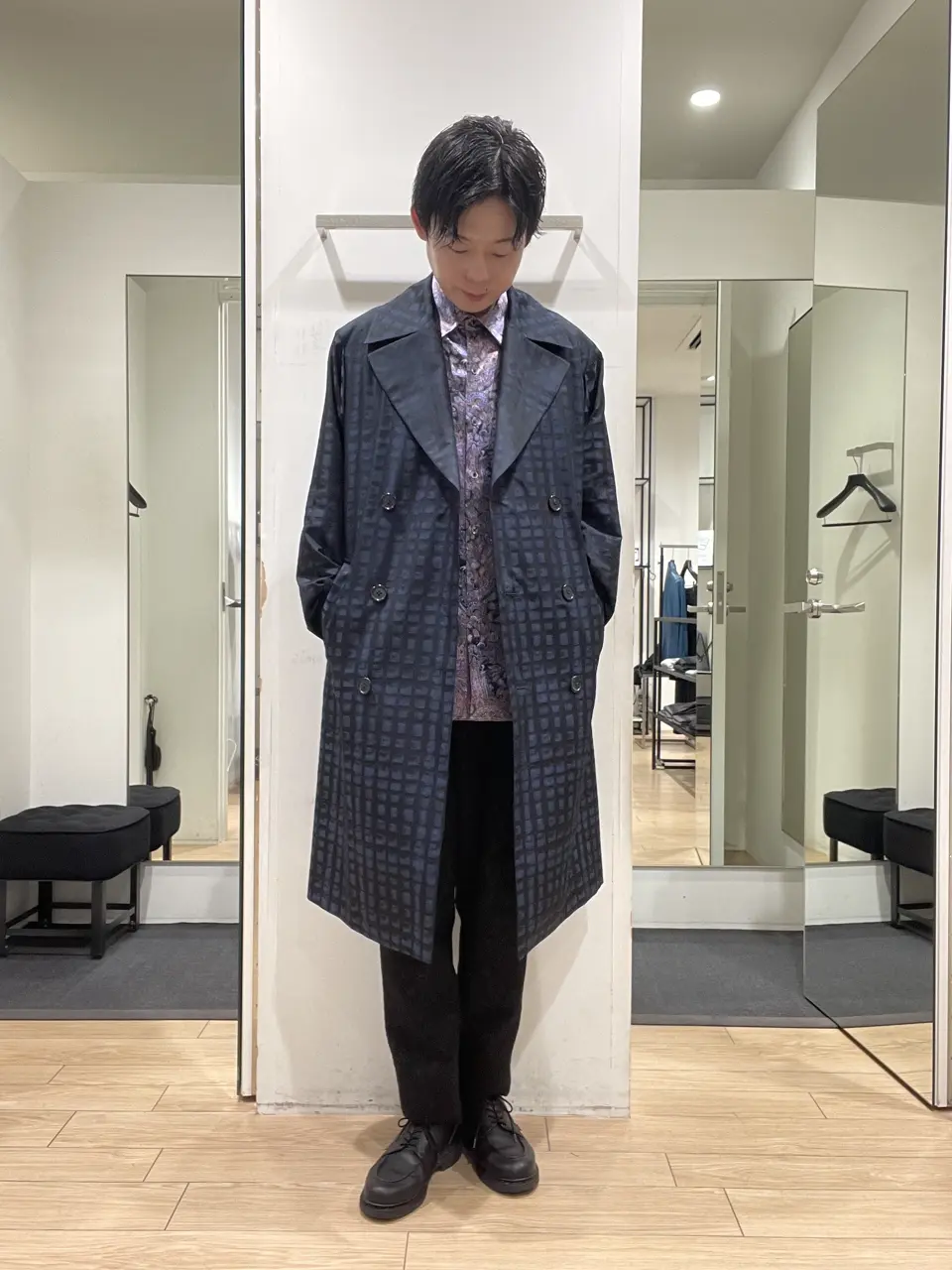 JOSEPH HOMME 佐藤健人 コーディネート画像