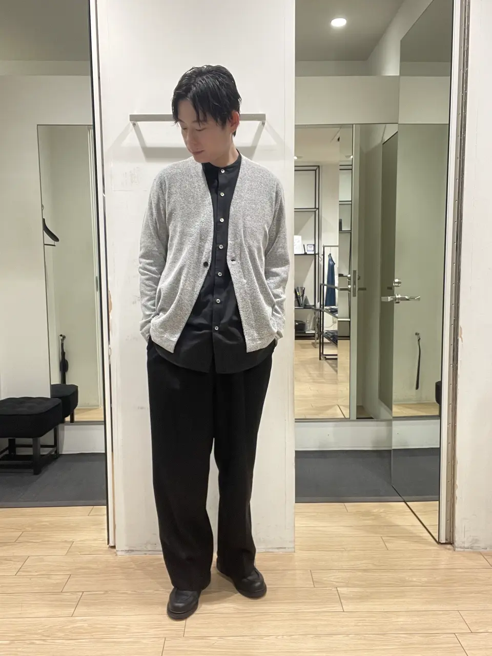 JOSEPH HOMME 佐藤健人 コーディネート画像