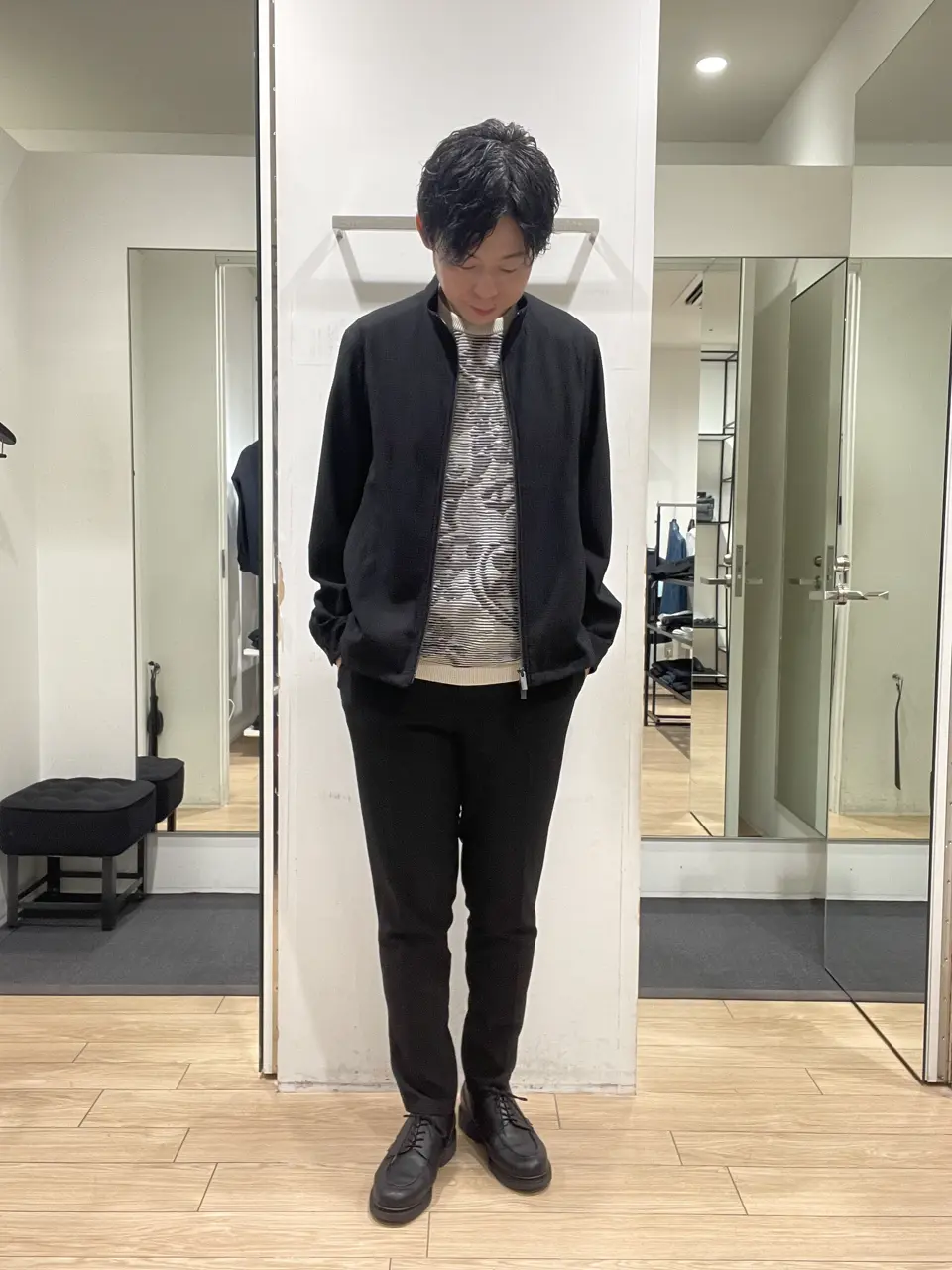 JOSEPH HOMME 佐藤健人 コーディネート画像