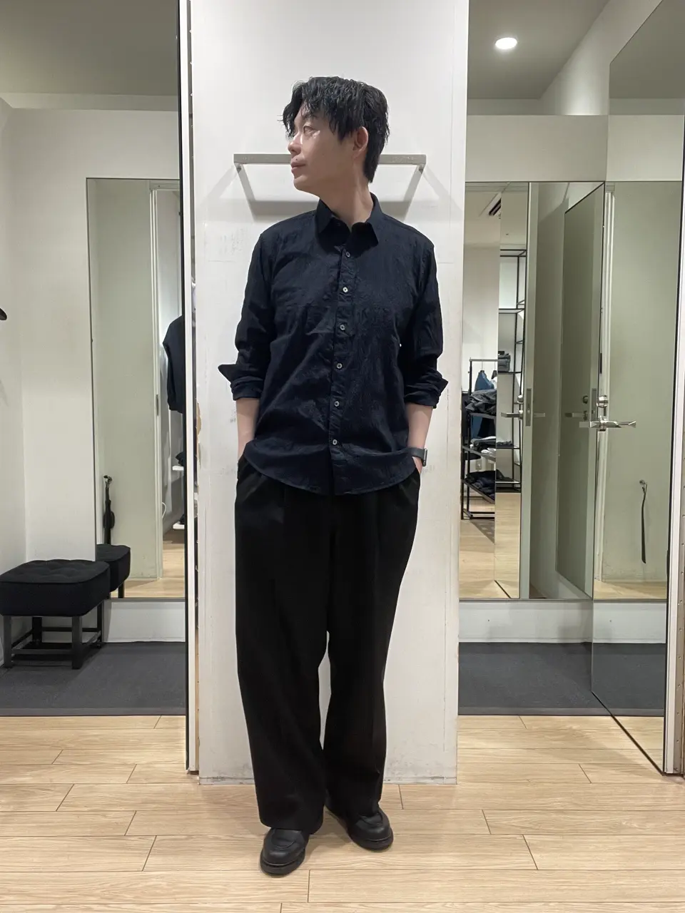 JOSEPH HOMME 佐藤健人 コーディネート画像