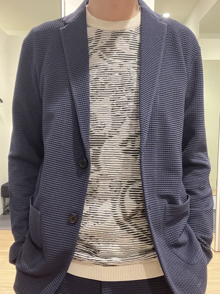 JOSEPH HOMME 佐藤健人 コーディネート画像