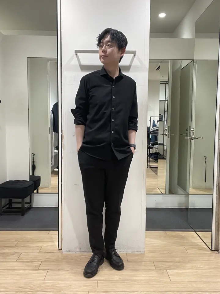 JOSEPH HOMME 佐藤健人 コーディネート画像