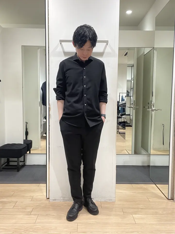 JOSEPH HOMME 佐藤健人 コーディネート画像