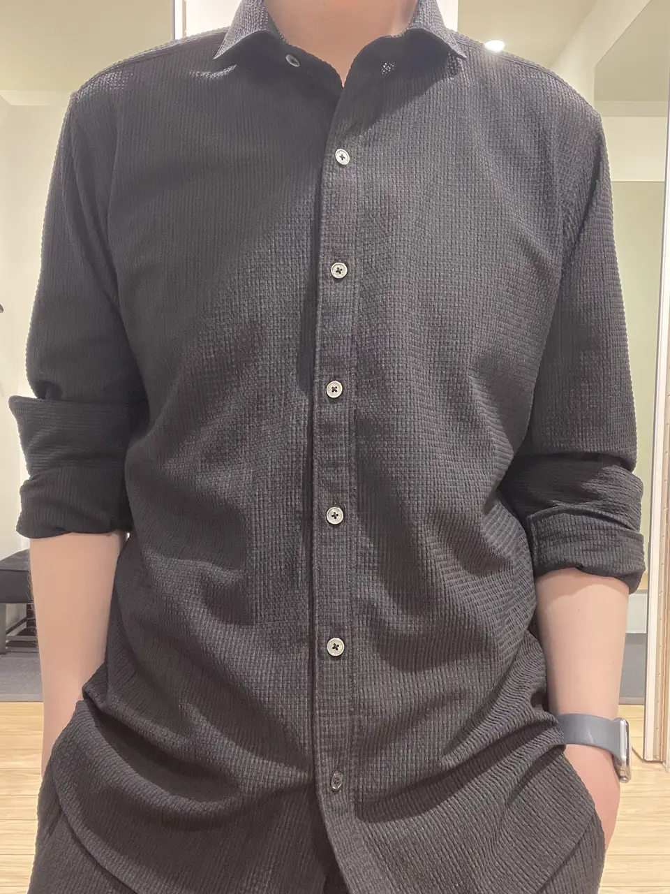 JOSEPH HOMME 佐藤健人 コーディネート画像