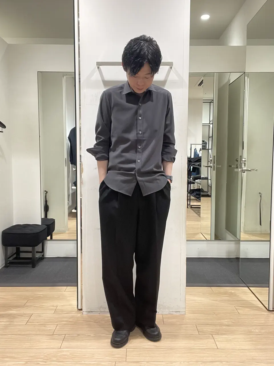 JOSEPH HOMME 佐藤健人 コーディネート画像