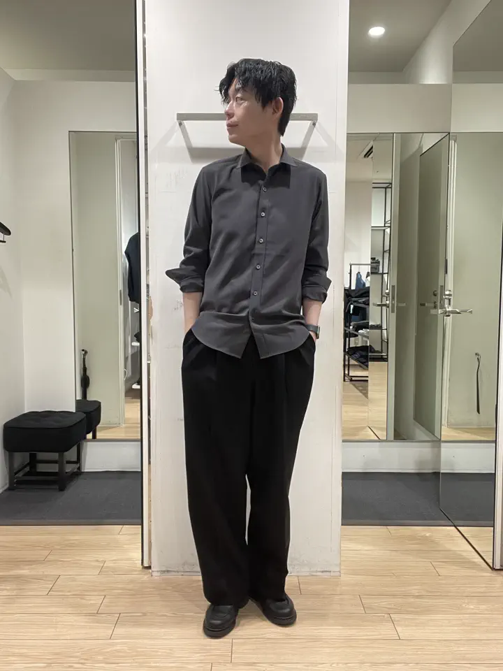 JOSEPH HOMME 佐藤健人 コーディネート画像