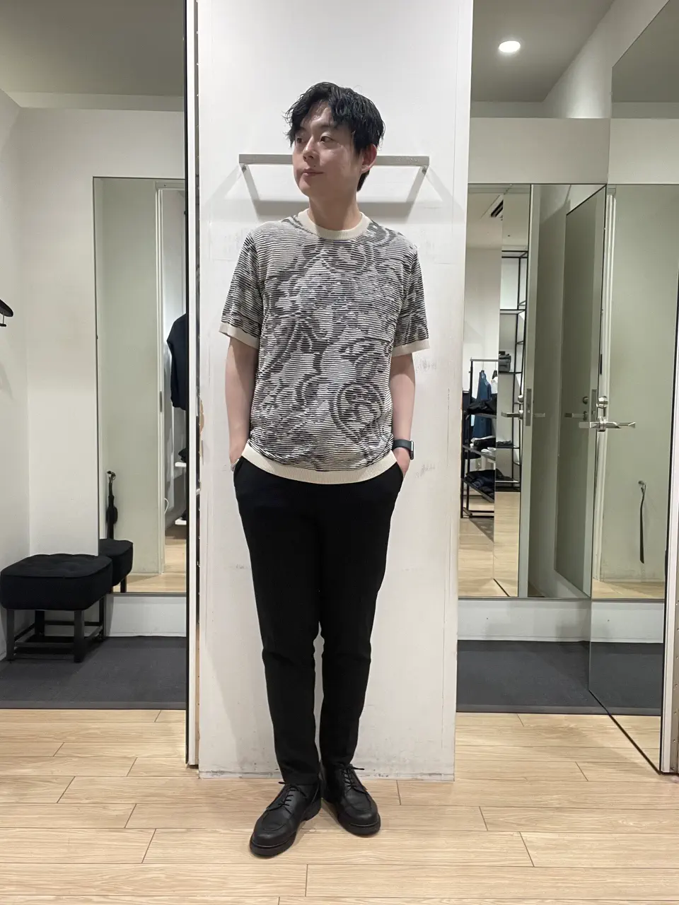 JOSEPH HOMME 佐藤健人 コーディネート画像