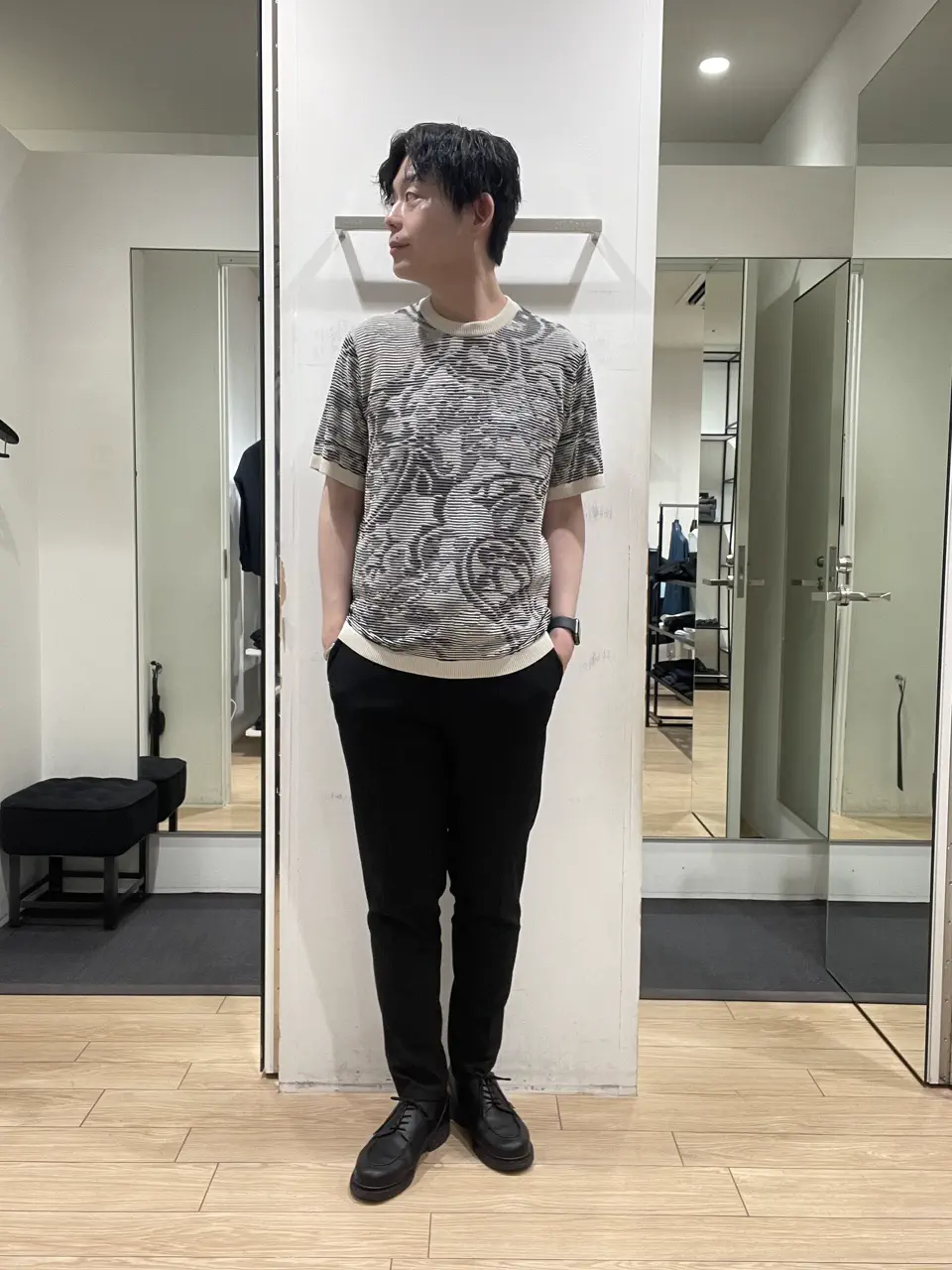 JOSEPH HOMME 佐藤健人 コーディネート画像