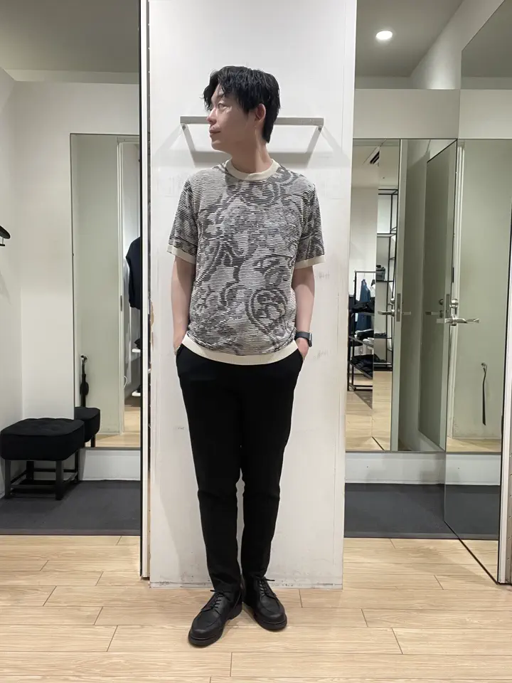 JOSEPH HOMME 佐藤健人 コーディネート画像