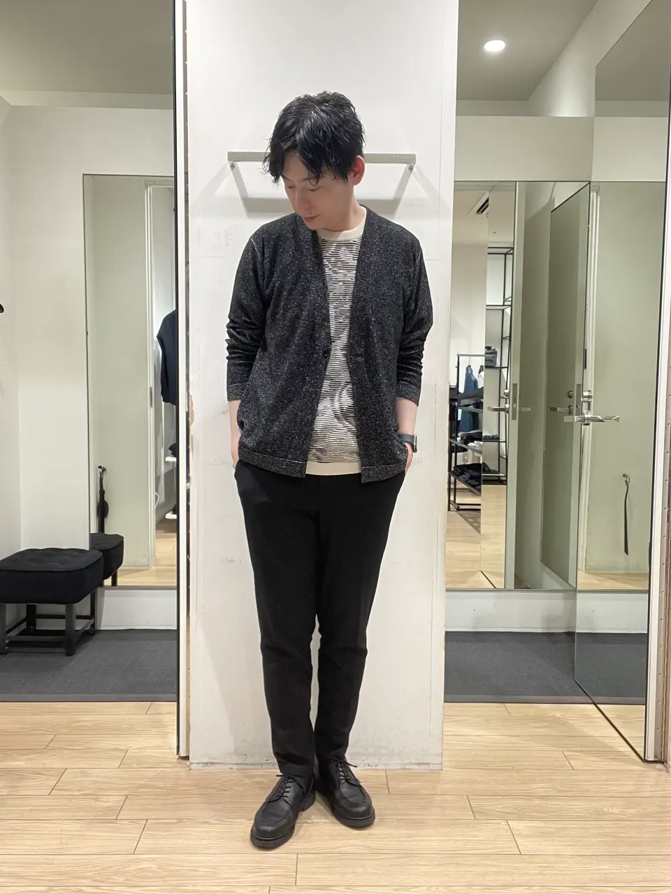 JOSEPH HOMME 佐藤健人 コーディネート画像