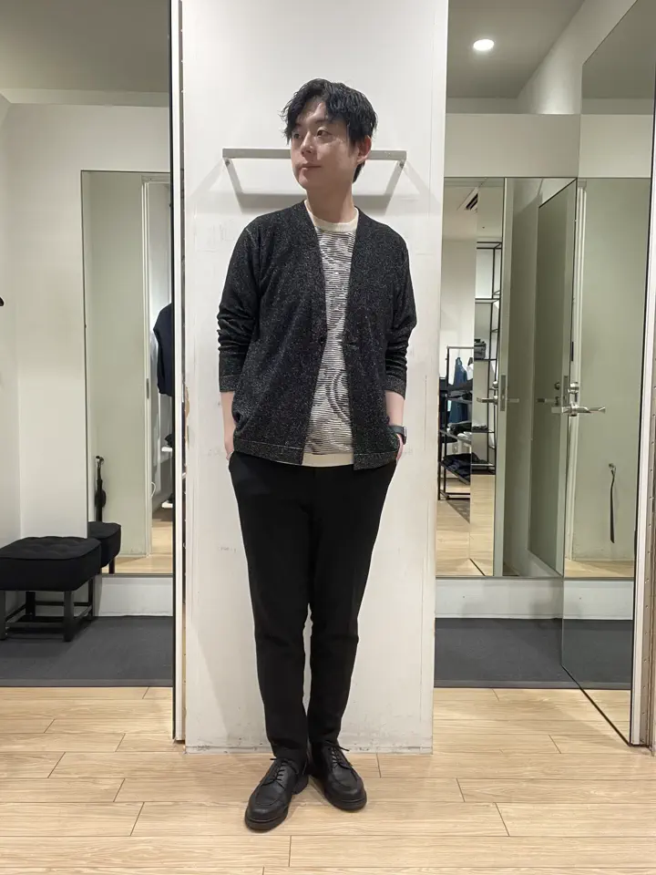 JOSEPH HOMME 佐藤健人 コーディネート画像