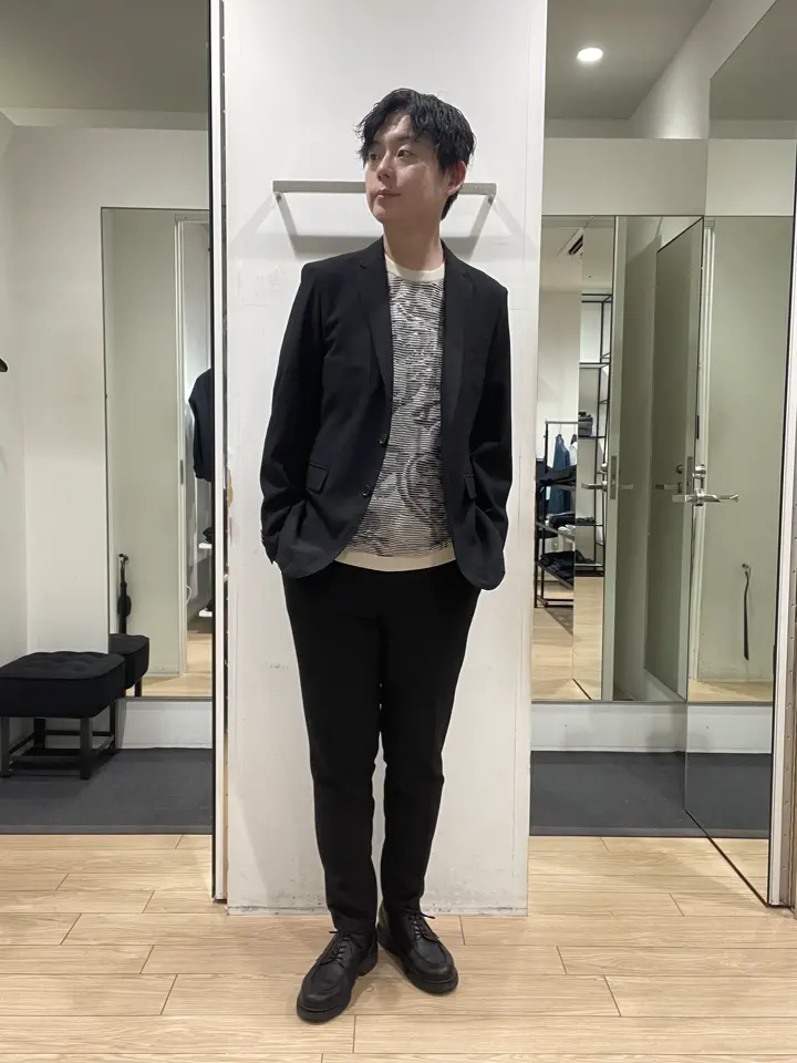 JOSEPH HOMME 佐藤健人 コーディネート画像