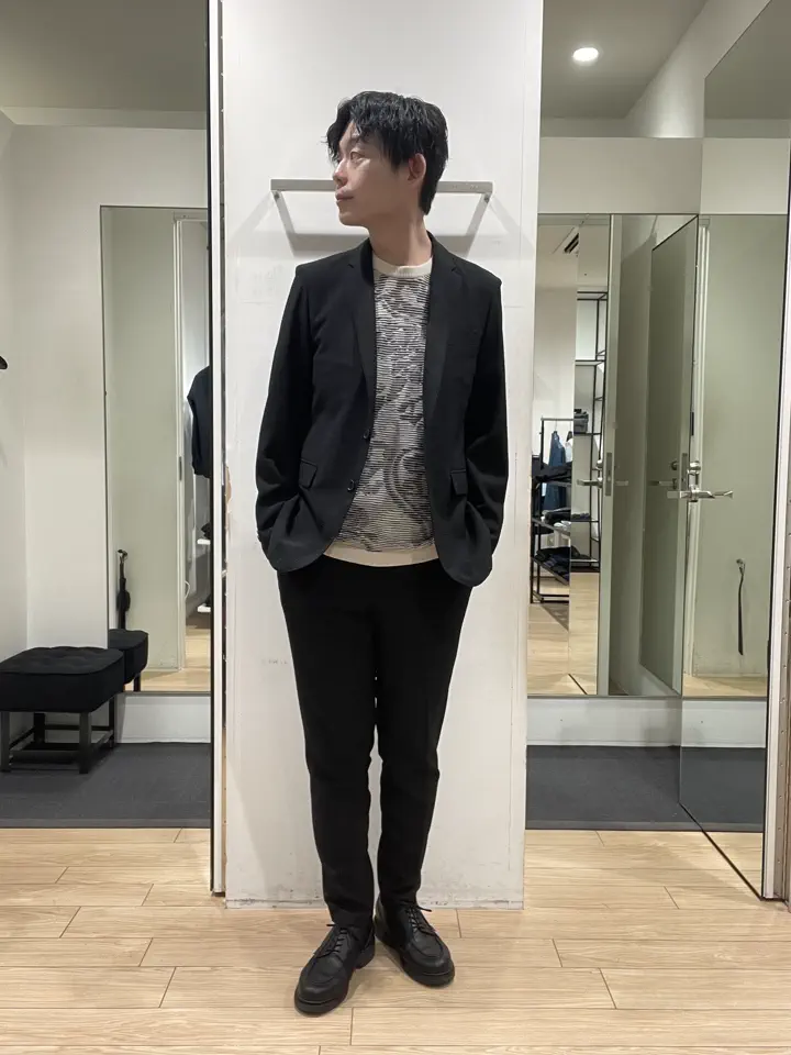 JOSEPH HOMME 佐藤健人 コーディネート画像