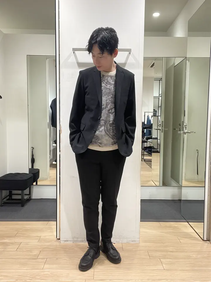 JOSEPH HOMME 佐藤健人 コーディネート画像