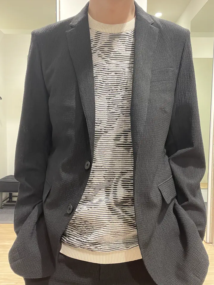 JOSEPH HOMME 佐藤健人 コーディネート画像