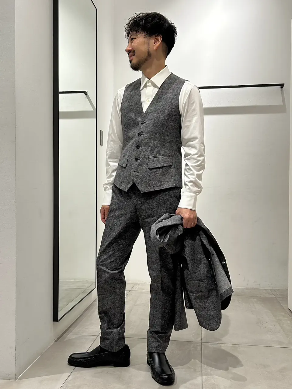 JOSEPH HOMME 中原 コーディネート画像