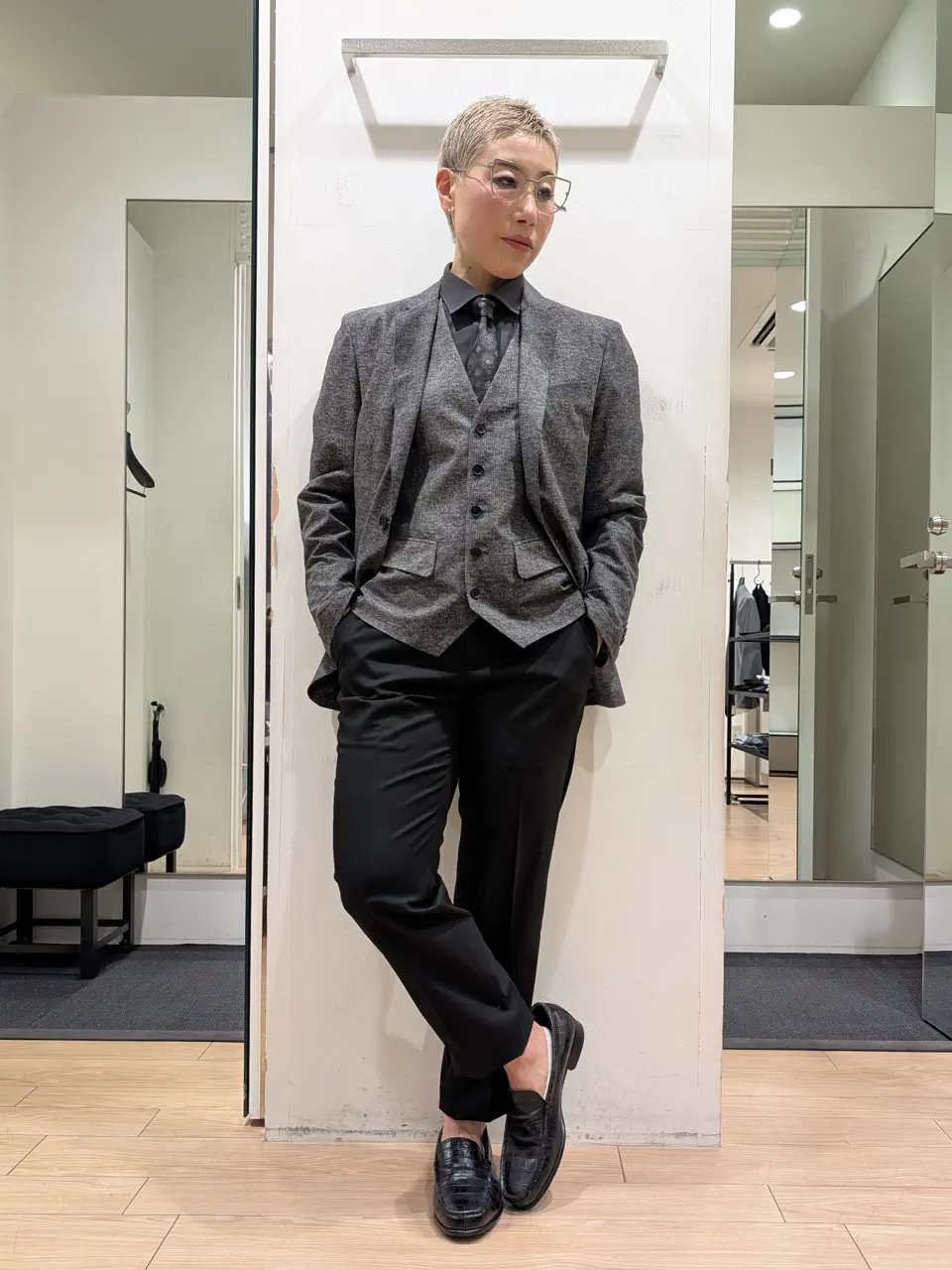 JOSEPH HOMME 橋本 コーディネート画像