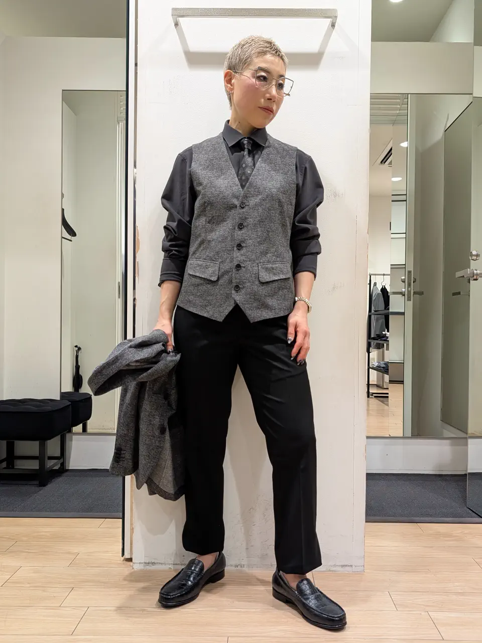 JOSEPH HOMME 橋本 コーディネート画像