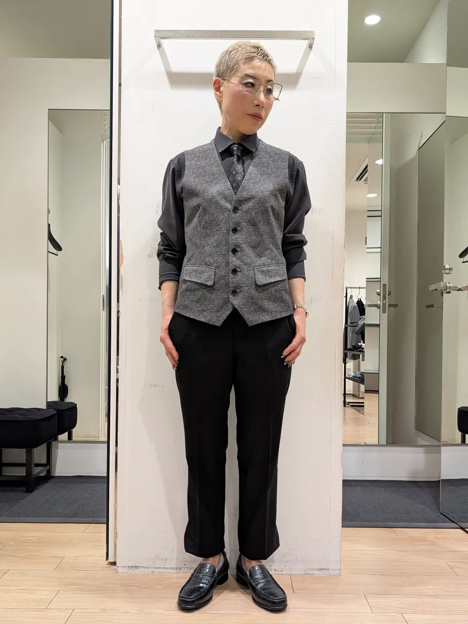 JOSEPH HOMME 橋本 コーディネート画像