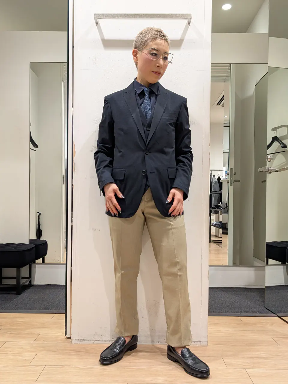 JOSEPH HOMME 橋本 コーディネート画像